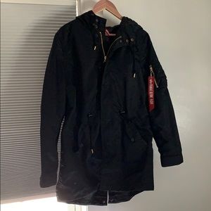 Alpha industries rain jacket